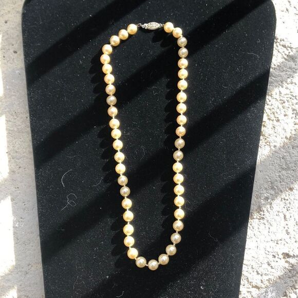 Antique Faux Pearls - Picture 1 of 2